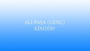 ALİ PAŞA (GENÇ) KİMDİR?