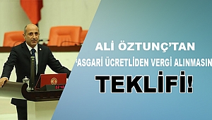 'Asgari Ücretten Vergi Alınmasın' Teklifi