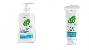 BEBEKLER İÇİN EN DOĞALI: LR ALOE VERA BEBEK BAKIM SERİSİ