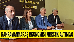 CHP Ekonomi Heyeti Kahramanmaraş Ekonomisini Mercek Altına Aldı