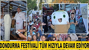 Dondurma Festivali Tüm Hızıyla Devam Ediyor