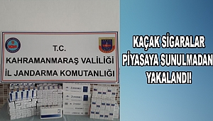 Kaçak Sigaralar Piyasaya Sunulmadan Yakalandı