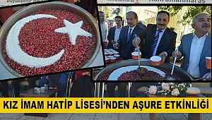 Kız İmam Hatip Lisesi’nden Aşure Etkinliği