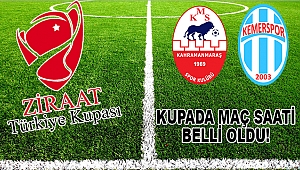 Kupa Maçının Tarihi ve Saati Belli Oldu!