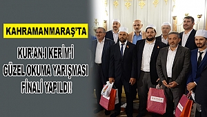 Kur’an-ı Kerim’i Güzel Okuma Yarışması Finali Yapıldı