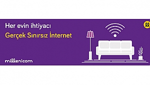 Millenicom'dan Okula Dönüş Kampanyası: Fiber hızında, kotasız, gerçek sınırsız ev interneti