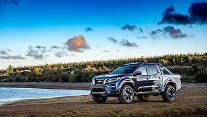 NISSAN NAVARA DARK SKY CONCEPT HANNOVER'DE TANITILDI