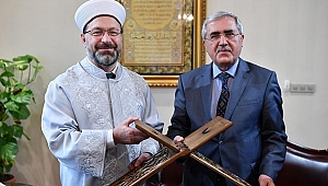 Rektör Can’dan Diyanet’e Ziyaret