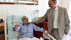 Vali Özkan Gazi Gülpınar’ı Ziyaret Etti