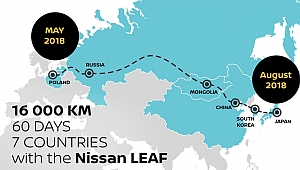 Yeni NISSAN LEAF, kıtalar arası macerasını tamamladı