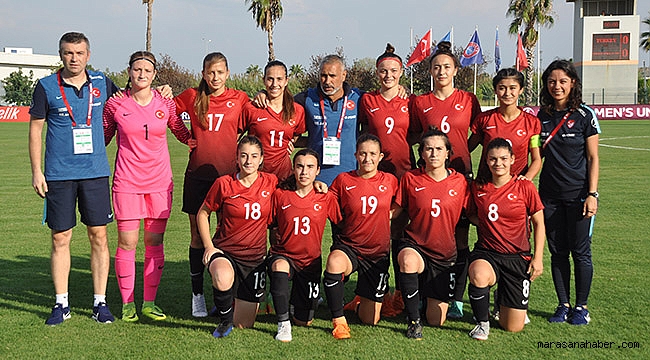 19 Yaş Altı Kadın Milli Futbol Takımı Elit Tura Yükseldi