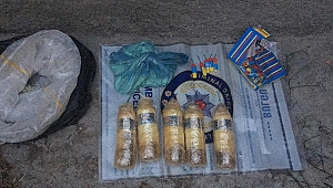 Adana'da 5 el yapımı patlayıcı ele geçirildi