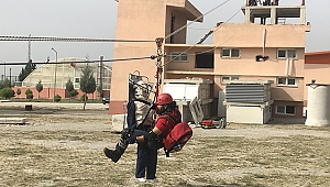  Adana'da deprem tatbikatı