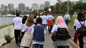 ADIMLAR MEME KANSERİNE KARŞI ATILDI