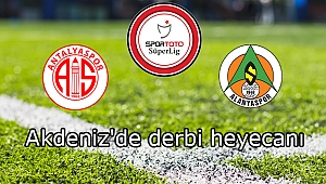 Akdeniz'de derbi heyecanı