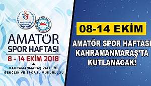 Amatör Spor Haftası Başladı