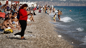Antalya'da deniz keyfi