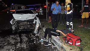 Antalya'da trafik kazası: 5 yaralı