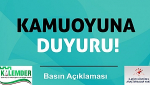 Basın ve Kamuoyuna: