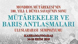 BÜYÜKŞEHİR’DEN MONDROS MÜTEAREKESİ SEMPOZYUMU