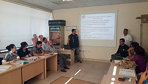 Büyükşehir İtfaiyesi Eğitim Verdi!