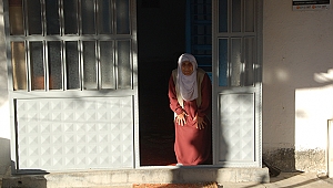 Fatma teyzenin doğalgaz sevinci