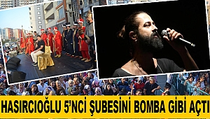 Hasırcıoğlu 5'nci Şubesini Koray Avcı'yla Açtı