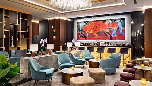 Hilton İstanbul Maslak misafirlerini sanat dolu bir ortamda ağırlıyor