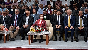  İYİ Parti Genel Başkanı Meral Akşener, Mersin'de