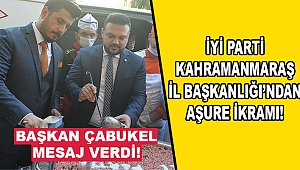 İYİ Parti İl Başkanlığı’ndan Aşure İkramı