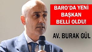 KAHRAMANMARAŞ BAROSU'NDA YENİ BAŞKAN BELLİ OLDU