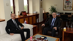 Kahramanmaraş Cumhuriyet Başsavcısı Yazıcı, Rektör Can’ı Ziyaret Etti