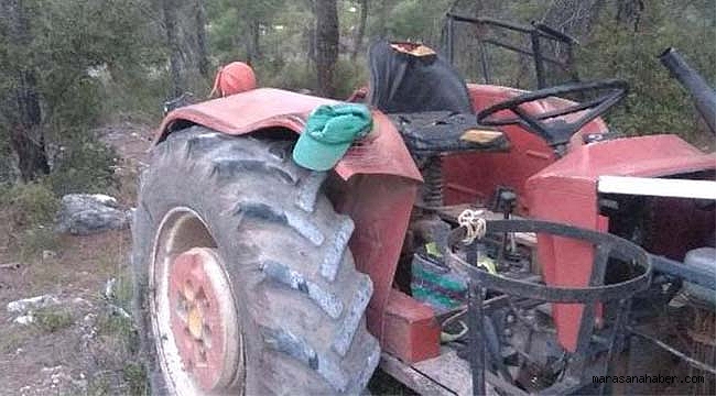 Kahramanmaraş'ta traktör ile römork arasında sıkışan çiftçi öldü