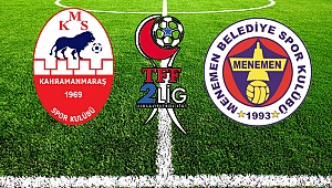 Kahramanmaraşspor Menemen Maçına Hazırlanıyor