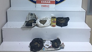 KUŞ YUVASINDA YÜKLÜ MİKTARDA UYUŞTURUCU ELE GEÇİRİLDİ! 