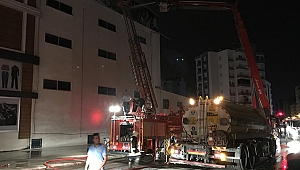Mersin'de tekstil fabrikasında yangın