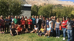 Nurhak Belediyesi Mersinli Dağcıları Konuk Etti