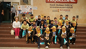 ÖĞRENCİLERDEN BAŞKAN ERKOÇ'A TEŞEKKÜR