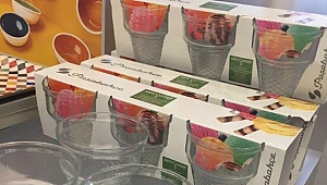 PAŞABAHÇE MİNİ CORNET, NEW YORK MoMA TASARIM MAĞAZASINDA