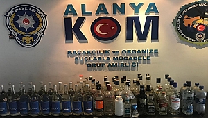 sahte içki operasyonunda 3 gözaltı