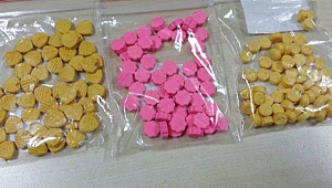 Suudi Arabistan'a gönderilen uyuşturucu haplar ele geçirildi