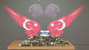 Tırın altına gizlenen uyuşturucu 6 saatte çıkarıldı