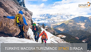 TÜRKİYE MACERA TURİZMİNDE 27’NCİ SIRADA