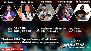 ÜLKÜ OCAKLARINDAN CUMHURİYET KONSERİ! 