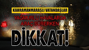 Yağmurlu Havalarda Otomobil Kullanırken Dikkat!