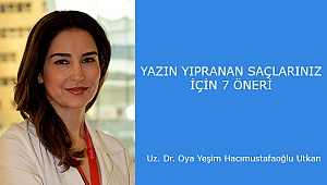 YAZIN YIPRANAN SAÇLARINIZ İÇİN 7 ÖNERİ