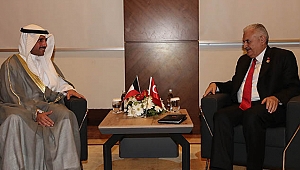 Yıldırım, Kuveyt Meclis Başkanı Al-Ghanim ile görüştü