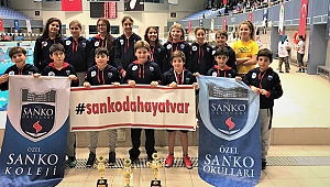 Yüzme Yarışmasına SANKO Damgası