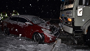 Akseki-Seydişehir kara yolunda ulaşımda kar engeli