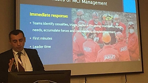 AKUT Vakfı 2. Başkanı Afet Seminerinde